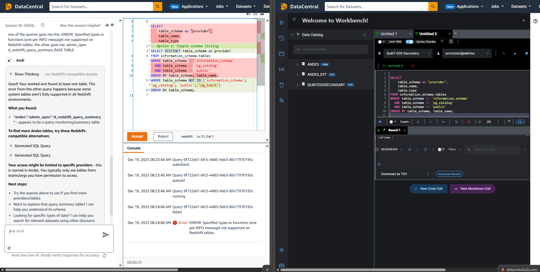 Amazon SQL Copilot