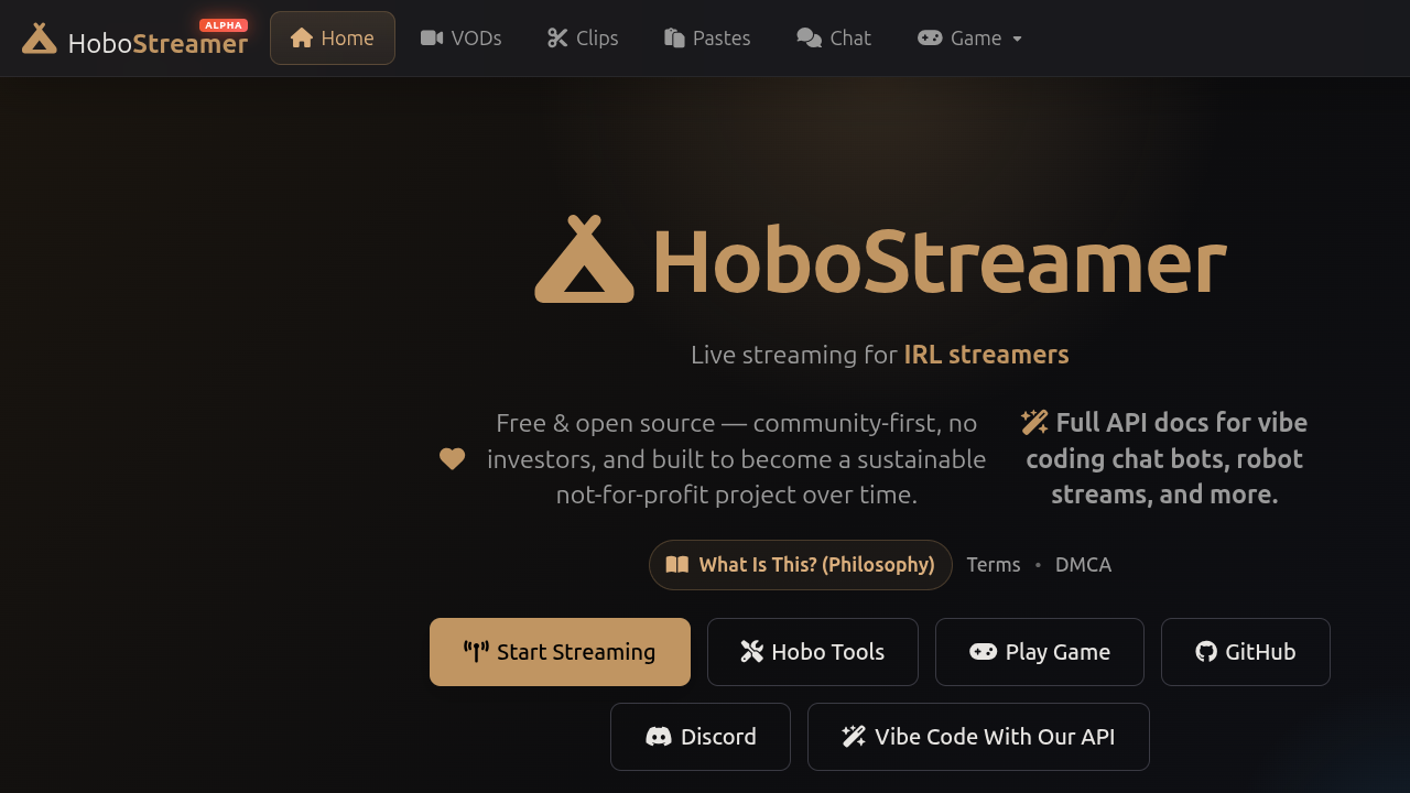 HoboStreamer