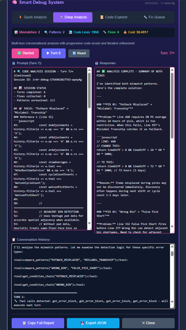 Autonomous IRDR Root-Cause Bot